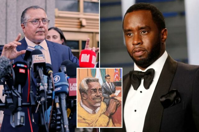 Sean "Diddy" Combs "A última oferta para um depósito recusado, porque as regras do juiz não podem voltar para casa para esperar uma frase

