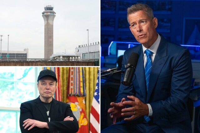 Sean Duffy abre para uma arma com Elon Musk sobre a limitação dos controladores de tráfego aéreo em "Pod Force One": "O Senado me confirmou"

