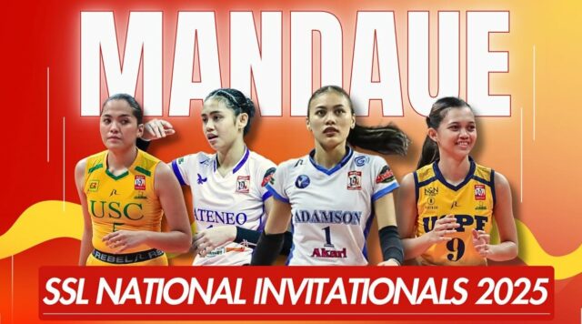 As equipes do UAAP Adamson e Ateneo e Cesafi apostam USPF e USC Tangle na perna nacional de convites da Super League da Shakey, de 22 a 24 de agosto.
