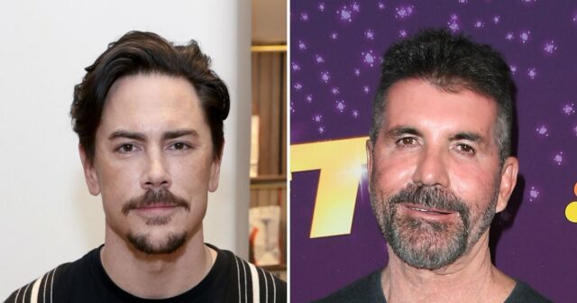 Tom Sandoval reage à crítica de Simon Cowell de que seus vocais foram ótimos após o AGT Audition Exclusive Split Modelo Atualizado