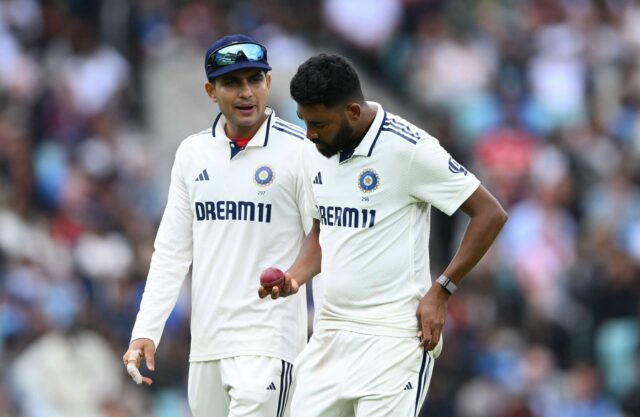 "Siraj escapou" -Shubman Gill, Eng vs Vs Ind 2025 5. Após a chance de ser sequestrado em teste, ele argumentou por trás da discussão no campo


