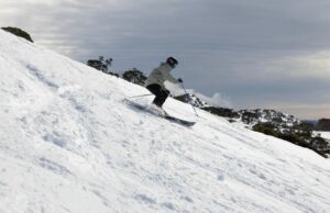 Snow pesado definido para a região alpina e o fixo de fim de semana Snap Resorção de esqui de Pereather em agosto de 2024