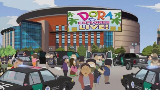 'South Park' tira sarro de um filhote que Kristi Noem e JD Vance oferecem para esfregar óleo de bebê em Satanás em um novo episódio selvagem

