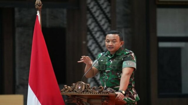 Splashy Há uma carta que proíbe o soldado fora de casa, o anúncio da TNI nega 

