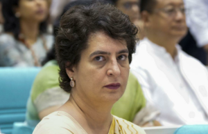Sr. É muito grande, a vaca deve concordar com o argumento: Priyanka Gandhi Sr. É muito grande, a vaca deve concordar com o argumento: Priyanka Gandhi