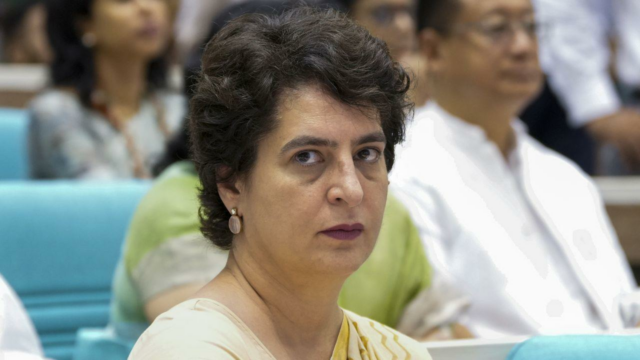Sr. É muito grande, a vaca deve concordar com o argumento: Priyanka Gandhi

