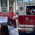 St. Team James-Smithtown Little League homenageou o desfile após Valiant Run na LLWS Regional