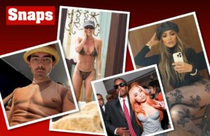 Star Snaps da semana: Billie Eilish, Kendall Jenner, John Price e mais Bella Hadid Kuca para uma foto rápida em uma festa em Venice Beach, Califórnia.