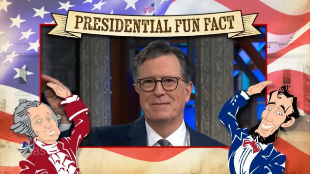 Stephen Colbert estava brincando que, entre outras mudanças na era Trump, Smithsonian diz Jimmy Kimmel '| Vídeo

