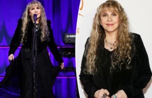 Stevie Nicks adiando passeios de concerto depois de quebrar o braço Stevie Nicks.