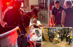 Straphanger empurrou para sacos na estação de metrô Midtown: NYPD Straphanger empurrou para sacos na estação de metrô Midtown: NYPD