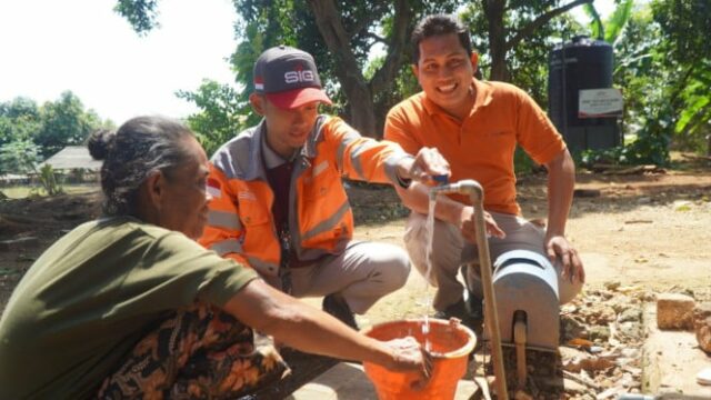 Superando a seca no Tuban Regency, o SIG garante que melhore a qualidade de vida das regiões operacionais


