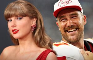 Taylor Swift e Futuro marido Travis Kelce não estão formalmente coabitando Taylor Swift e Travis Kelce Getty 1