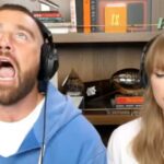 Taylor Swift se junta a Travis e Jason Kelce em aquecimentos vocais em novo clipe