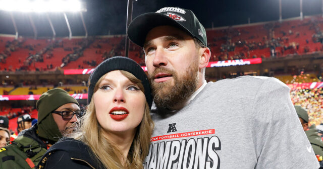 Taylor Swift e Travis Kelce estão envolvidos



