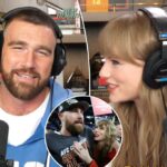 Taylor Swift se apresentou oficialmente como um convidado especial de Travis Kelce "New Heights"