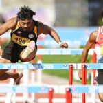Tejas shirse relógio o melhor momento da nova temporada, terminou em segundo lugar no nível do desafiante do atletismo mundial