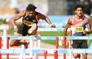 Tejas shirse relógio o melhor momento da nova temporada, terminou em segundo lugar no nível do desafiante do atletismo mundial Tejas shirse relógio o melhor momento da nova temporada, terminou em segundo lugar no nível do desafiante do atletismo mundial