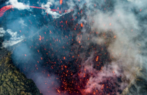 Tem vulcão até a primeira vez em 450 anos Tem vulcão até a primeira vez em 450 anos