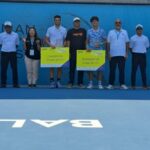 Tênis francês Arthur Gea Tournament Tournament Tennis M-25 Bali