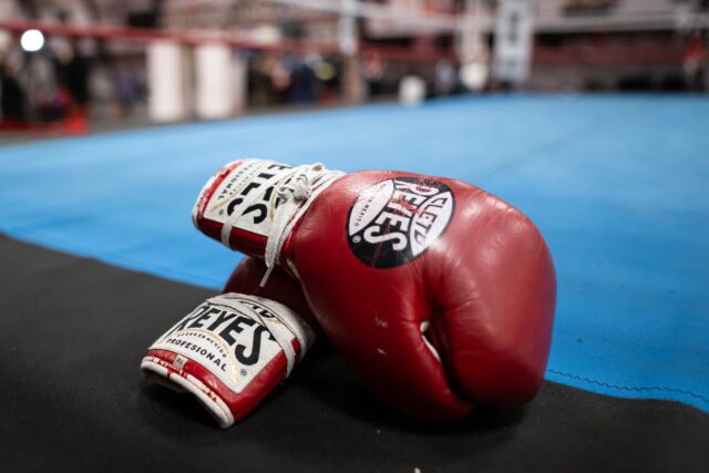 Luvas de boxe