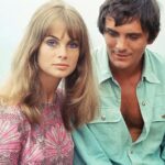 Apesar de seu charme e aparência, Stamp nunca alcançou totalmente o sucesso previsto para ele como ator. Na foto: Jean Shrimpton e Terence Stamp durante o relacionamento deles