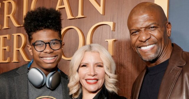 GetTyImages-2177896865 Terry Crews Kids com sua esposa Rebecca King Crews encontra crianças atores