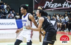 Tim Cone seria QMB com prazer para a piscina rasa de Gilas Quentin Millora-Brown