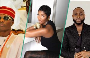 Tiwa Savage chama seus colegas de trabalho em todo o programa atual de Londres: “Depois de Wizzy Wear Slice U” Tiwa Savage chama seus colegas de trabalho em todo o programa atual de Londres: "Depois de Wizzy Wear Slice U"