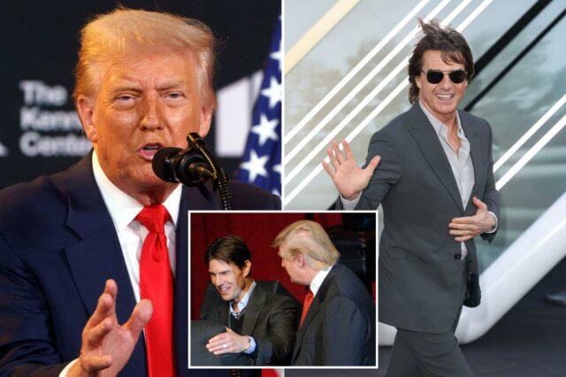 Tom Cruise se recusou a convidar Trump a receber Kennedy Center Honor: Relatório

