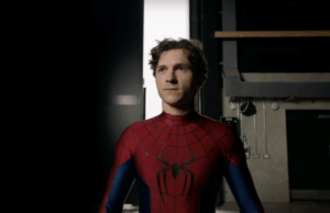 Tom Holland brinca o novo traje para o Homem-Aranha: Novo Dia Tom Holland brinca o novo traje para o Homem-Aranha: Novo Dia