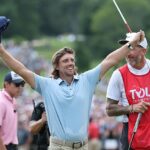 Tommy Fleetwood é finalmente um vencedor do PGA Tour depois de selar a vitória no campeonato da turnê