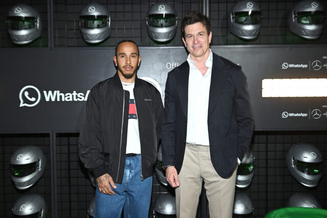 Toto Wolff se você tem ombros Lewis Hamilton com uma enorme reivindicação de cabra

