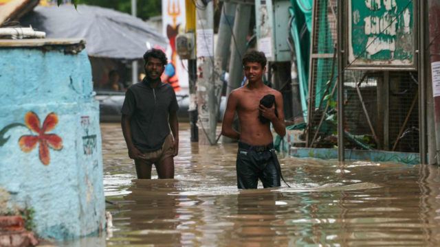 Transtorno na valance como cidade é banhado após fortes chuvas

