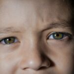 olhos infantis