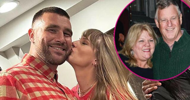 Travis Kelce perguntou aos pais de Taylor Swift para sua fonte de bênção GetTyimages 458032364