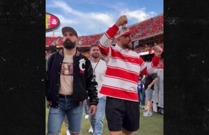 Travis Kelce vai ao videogame de futebol da universidade depois de obter engajados Travis-Jason-Kelce-Kal-08-28-2025