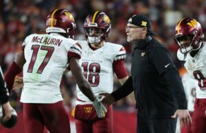 Treinador comandante em Terry McLarin Solicitação: Negócios tão fáceis NFL: NFC Wild Card nos comandantes de Washington redondo Tampa Baukeners