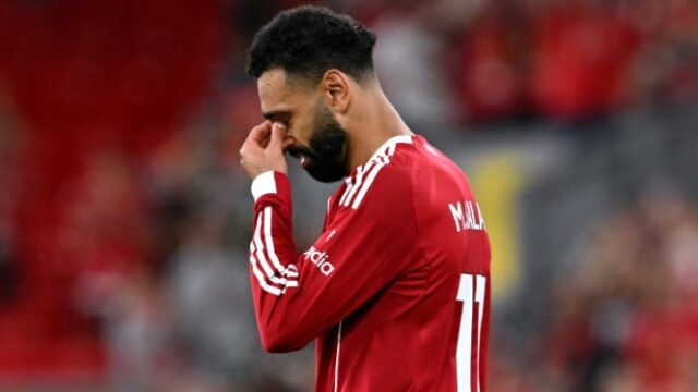 Tremer! O choro de Mohamed estava errado depois de celebrar o estilo Diogo Jota

