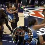 Três jogadores de WNBA jogados fora de sucata solar de fogo
