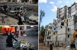 Três mortos na Rússia, quando a Ucrânia visa os locais de petróleo e militares de Putin Três mortos na Rússia, quando a Ucrânia visa os locais de petróleo e militares de Putin