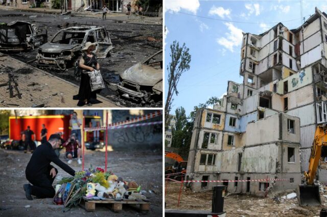 Três mortos na Rússia, quando a Ucrânia visa os locais de petróleo e militares de Putin

