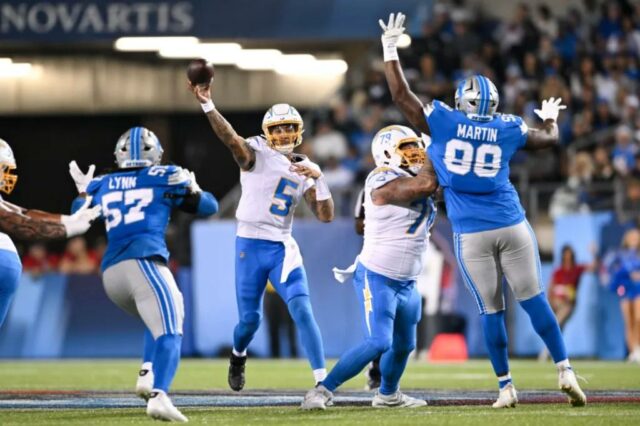 Trey Lance tem uma ótima noite na vitória de Chargers Over Lions no jogo do Hall of Fame

