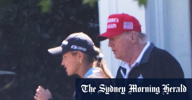 Trump anulou rumores de que ele havia morrido. 