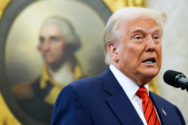 Trump anuncia a Ordem Exec 

