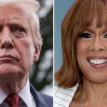 Trump atinge Gayle King e compartilha que seu futuro da CBS é 'obscuro': 'A carreira de Gayle acabou ... sem talento, sem notas, sem força!'