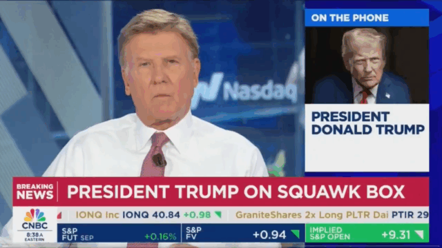 Trump chama o CNBC Sim, com mais números de pesquisa mais altos, cita o analista que o recusava: '2º registro mais baixo' | Vídeo

