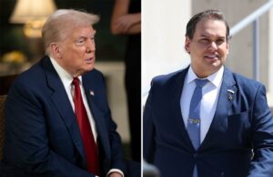 Trump dá o martelo do ex -representante desonrado de George Santos: “Ele estava mentindo como o inferno” Trump dá o martelo do ex -representante desonrado de George Santos: "Ele estava mentindo como o inferno"