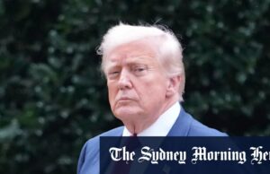 Trump dispara estatística após dados fracos de emprego, dizendo que foram ‘recuperados’ Donald Trump apresentou perguntas sobre repórteres antes de deixar Washington para o Golfing Weekend em Nova Jersey.