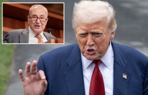 Trump diz a Schumer “Ele foi para o inferno Trump diz a Schumer "Ele foi para o inferno